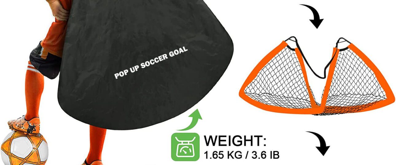 Pop-Up Football Goal Net - Ae Sports Kart