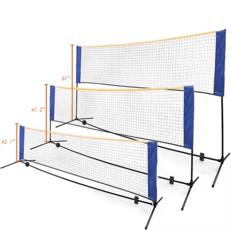 Pickleball cum Badminton Net