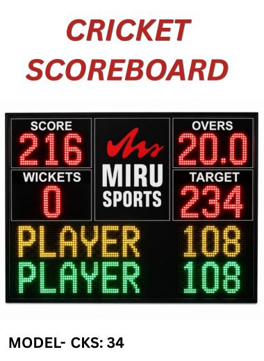 Cricket ScoreBoard CKS : 34
